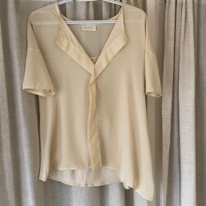 Zara Cream Blouse
